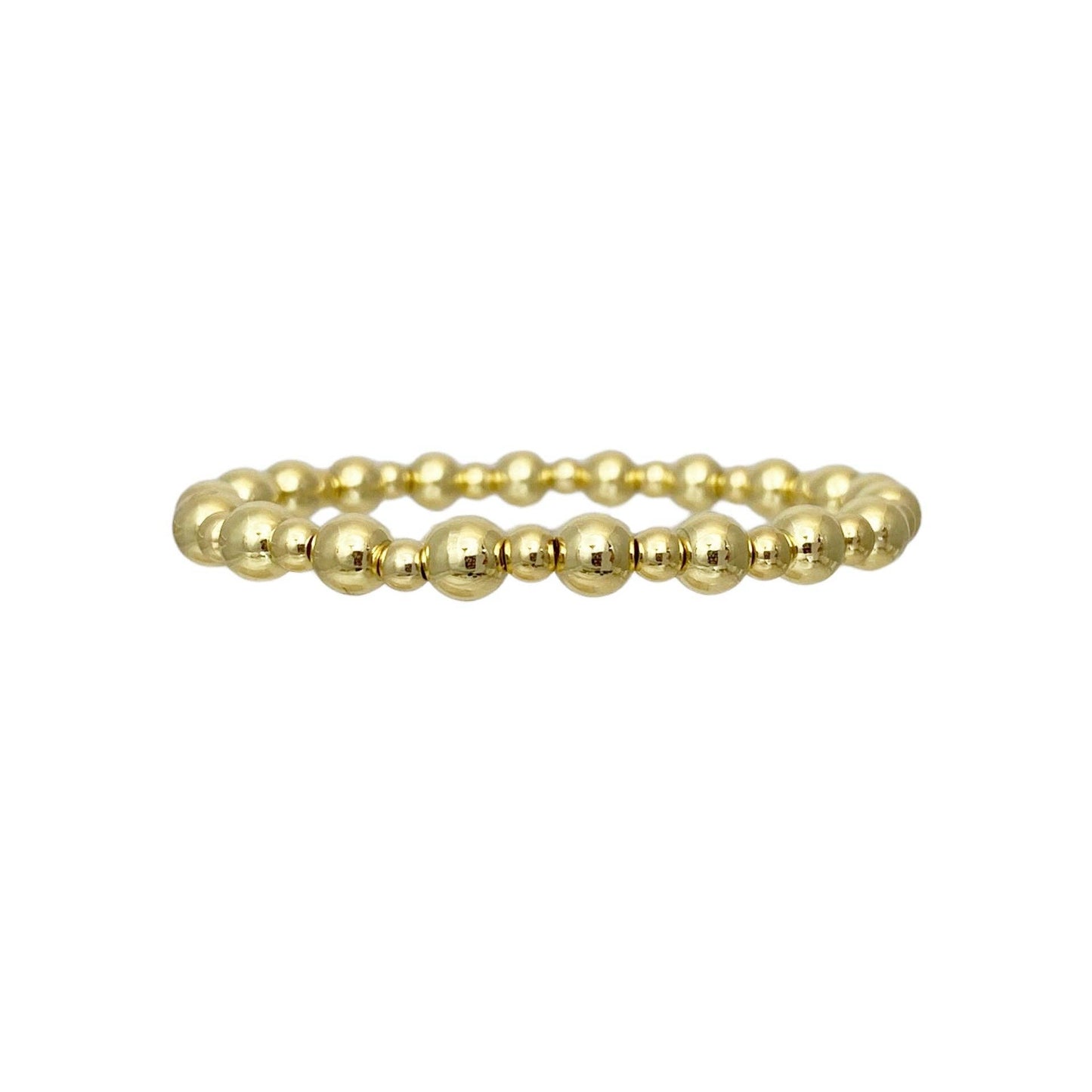 Stacy Plain Beaded Stretch Bracelet