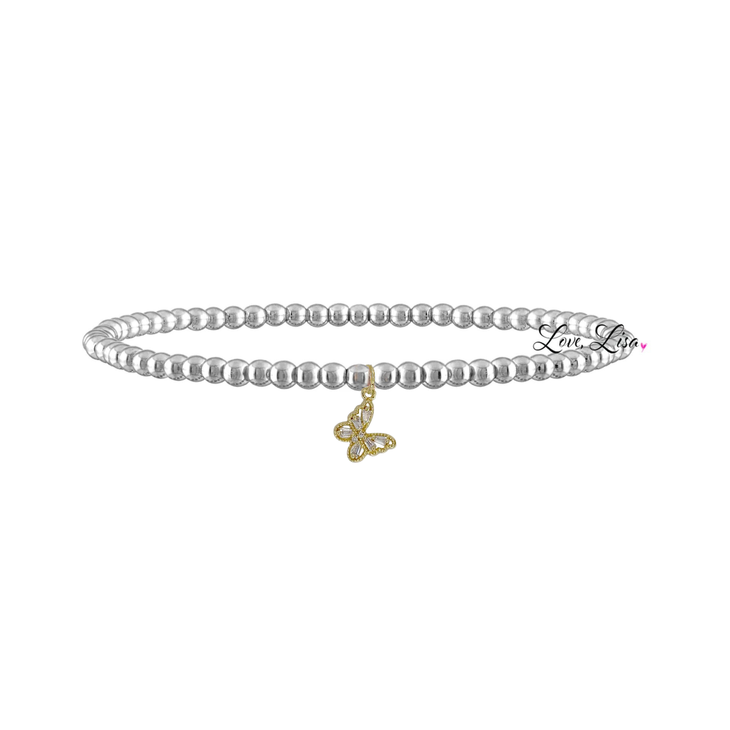 Sami Luxe Charm Bracelet Collection - 3mm Beaded Bracelets