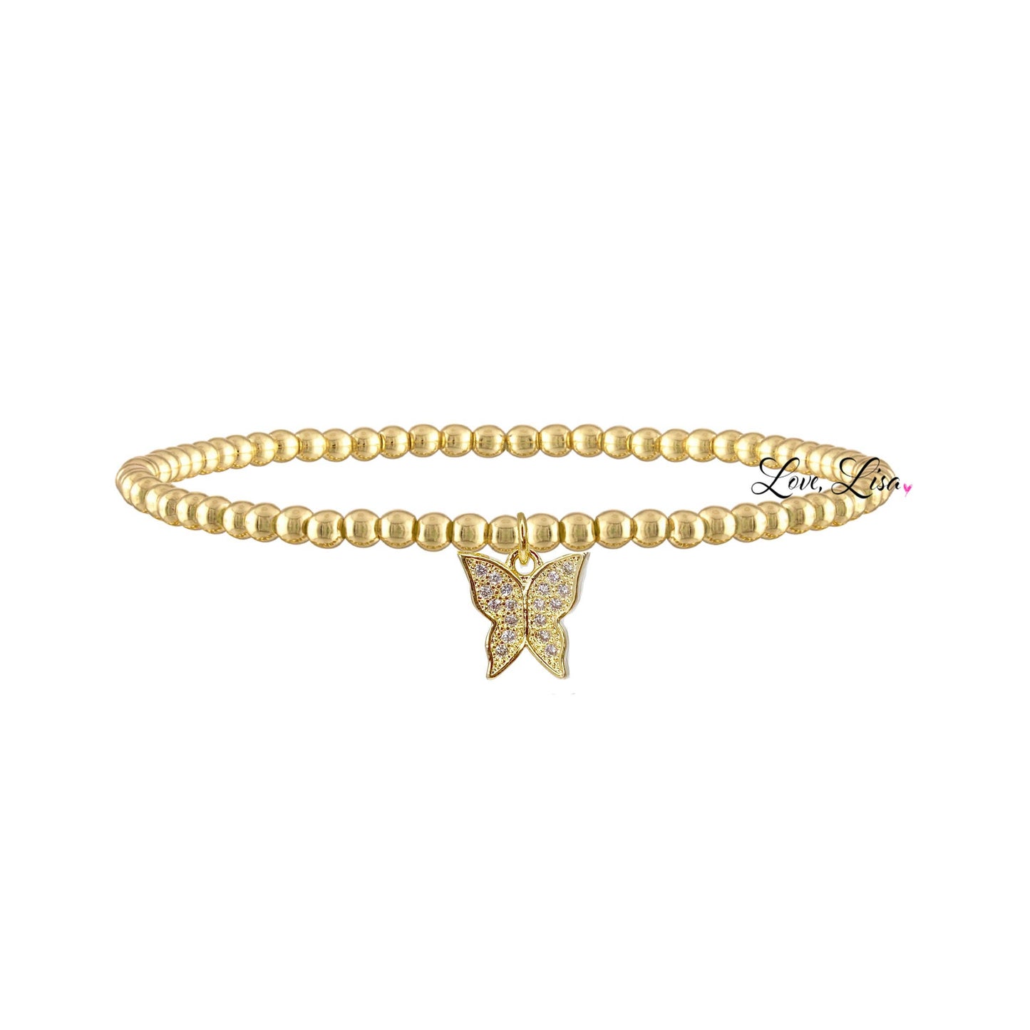 Sami Luxe Charm Bracelet Collection - 3mm Beaded Bracelets