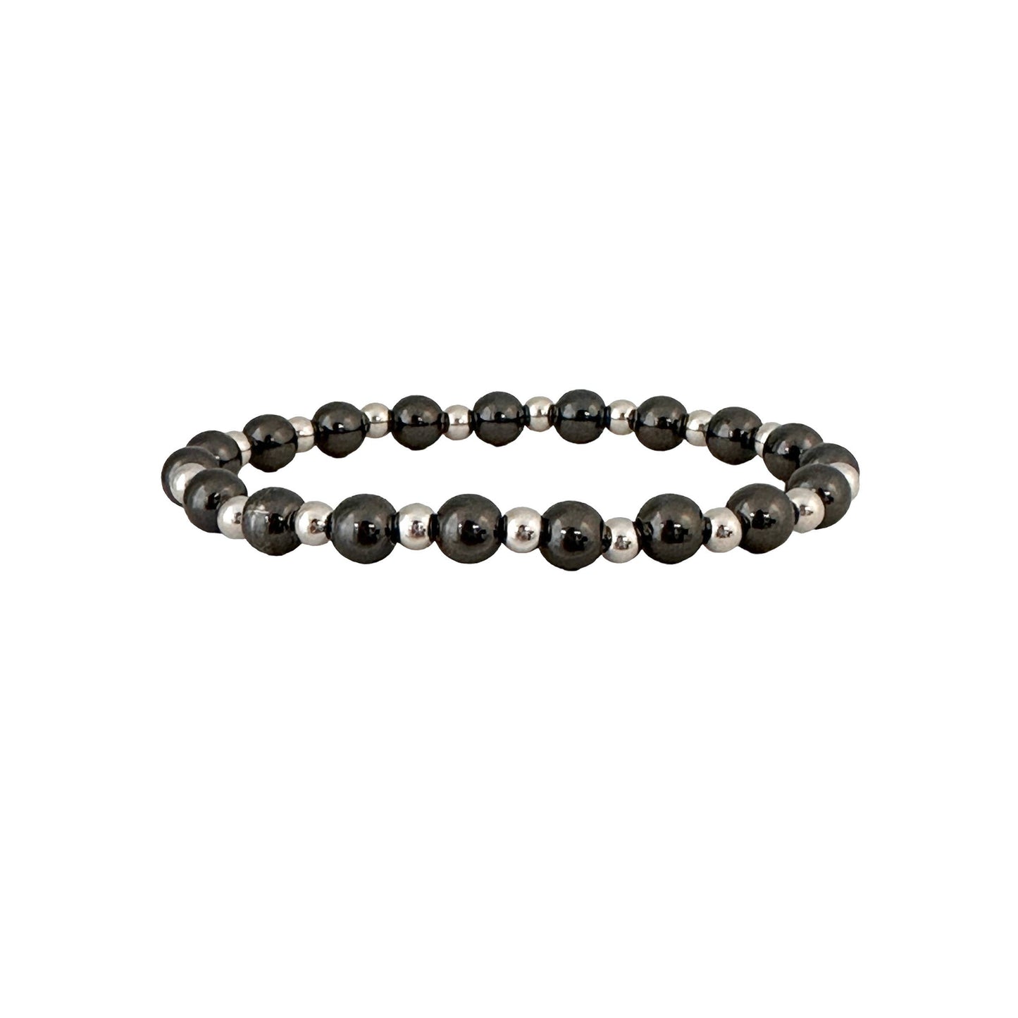 Stacy Plain Beaded Stretch Bracelet