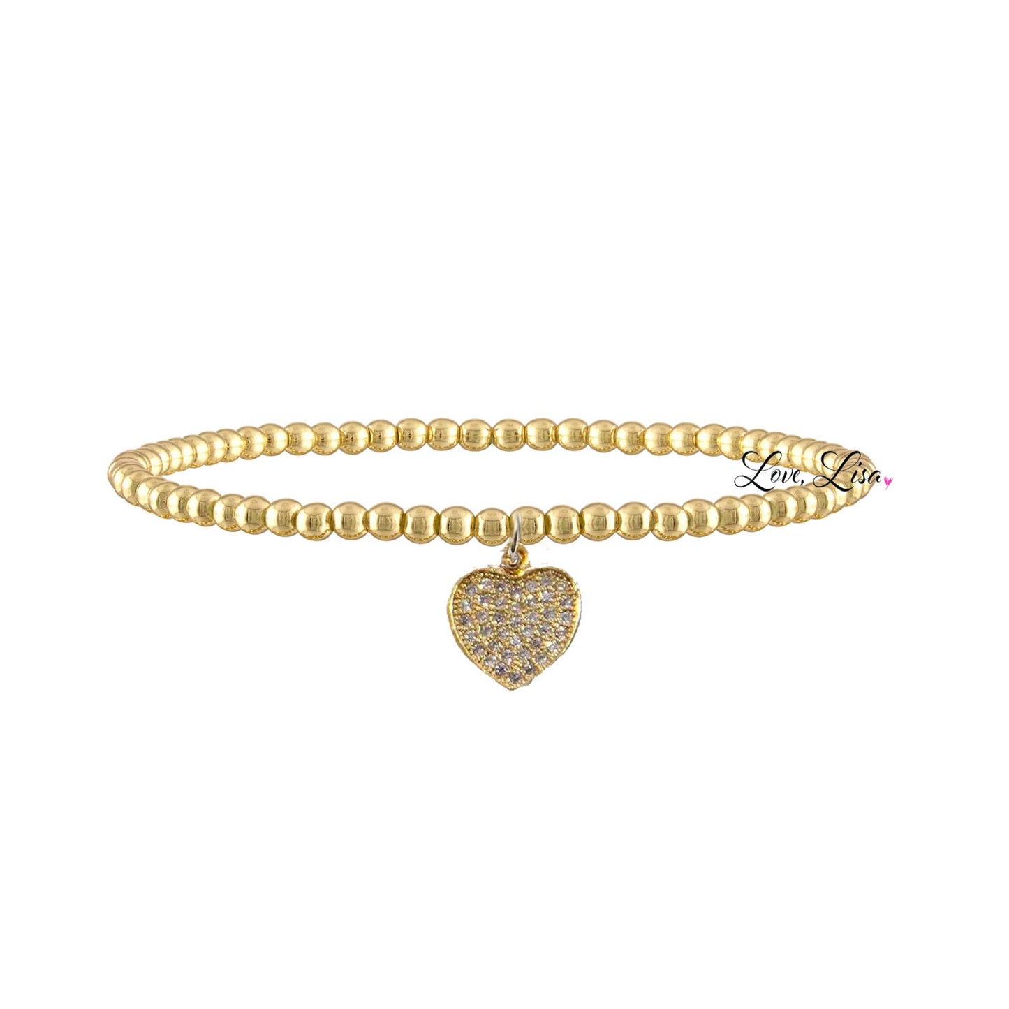 Sami Luxe Charm Bracelet Collection - 3mm Beaded Bracelets