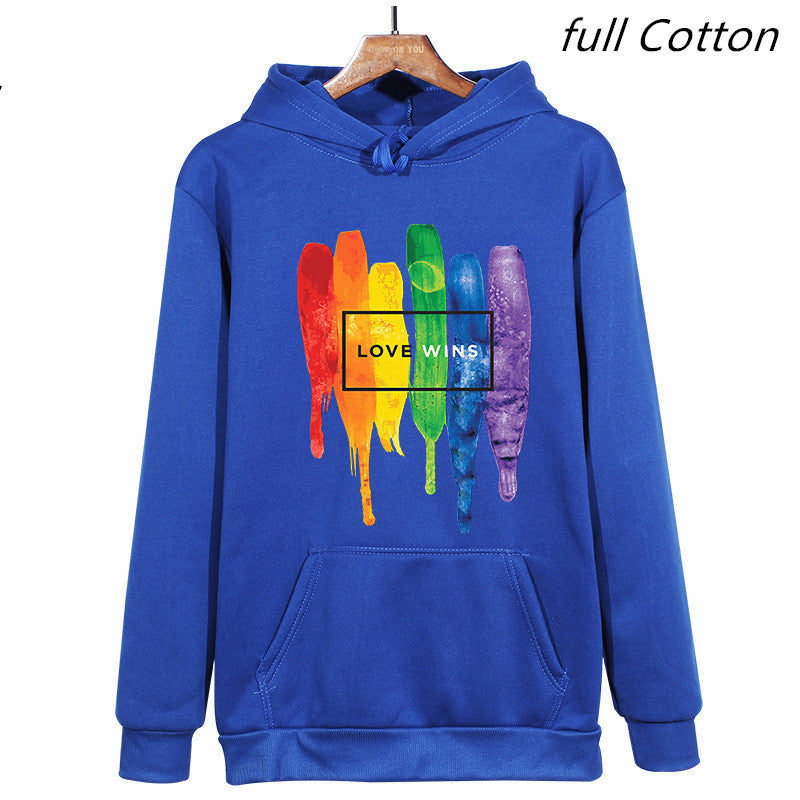 Love Wins Hooded Sweatshirts